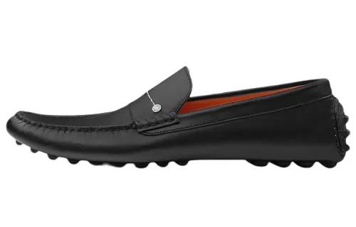 HERMES Enzo Men's Casual Shoes Men's Black