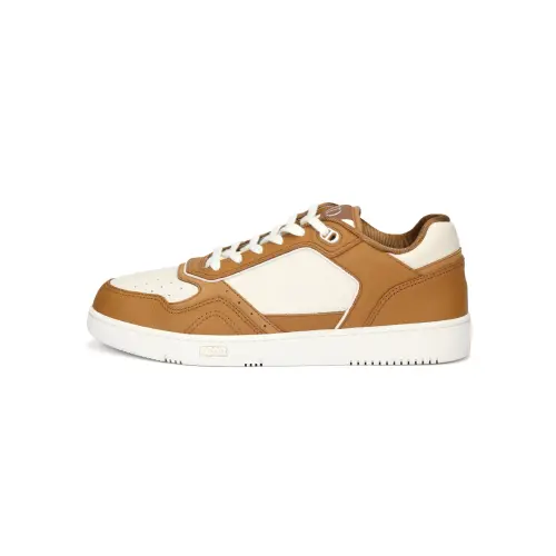 DIOR B27 Uptown Cow Leather Low top Skateboard Shoes Unisex Brown