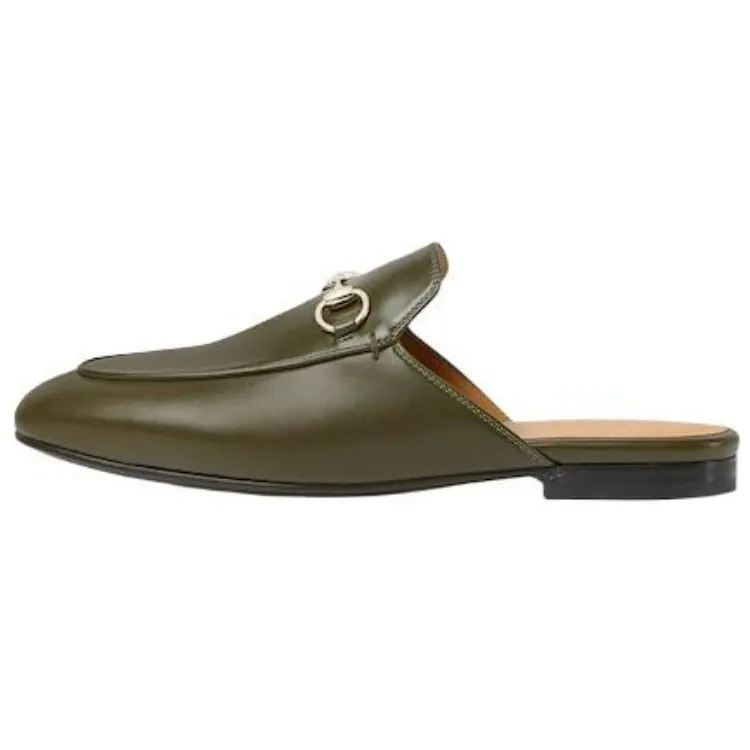 GUCCI Closed Toe Slippers Women's Green