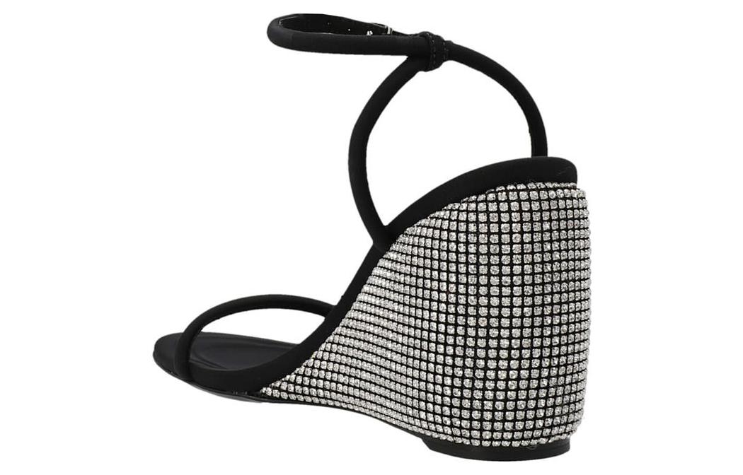 Alexander Wang Dahlia One Strap Sandals 10.5cm Women's Black