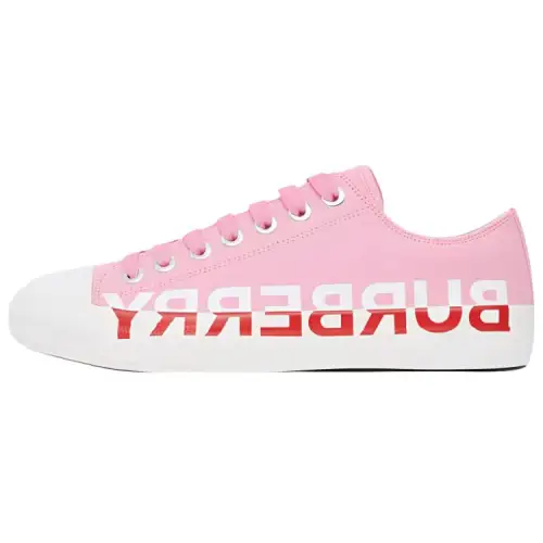 Burberry Low top Stylish Skateboarding Shoes Women's Pink