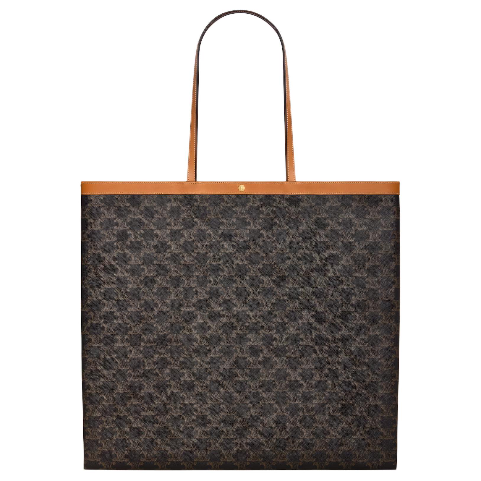 Женская сумка CELINE FLAT SHOPPER (медовая)