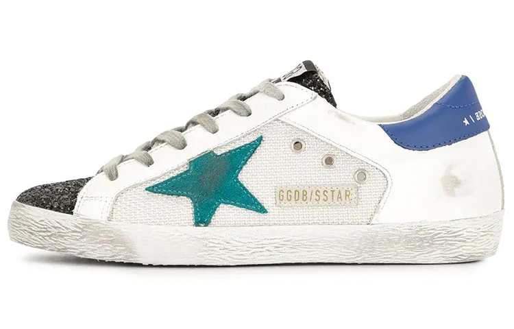 Golden Goose Super Star Low top Skateboard Shoes Women's White