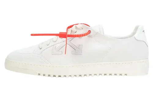 OFF WHITE 2.0 Low Top White Suede