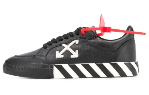 OFF WHITE Vulc Low Black White SS20