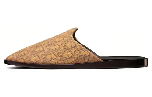 DIOR InDIOR Mule Gold Tone DIOR Oblique Jacquard