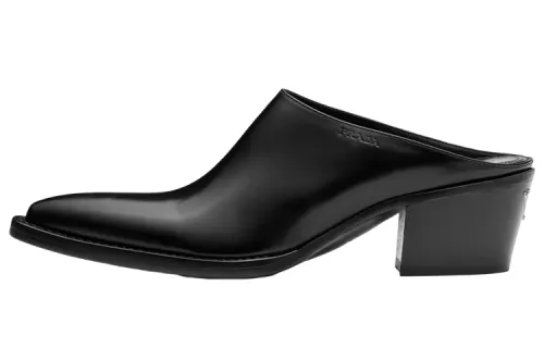 PRADA Closed Toe Slippers Women's Black
