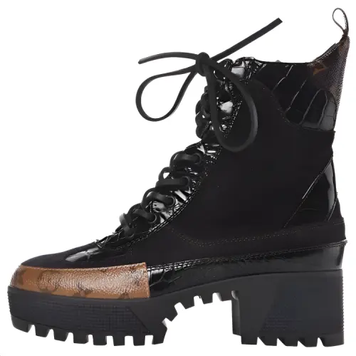 Louis Vuitton Wmns Laureate Platform Dessert Boot 'Black' Women's