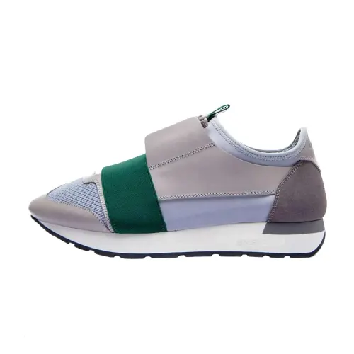 Balenciaga Race Runner Low top Casual Shoes Men's Gray