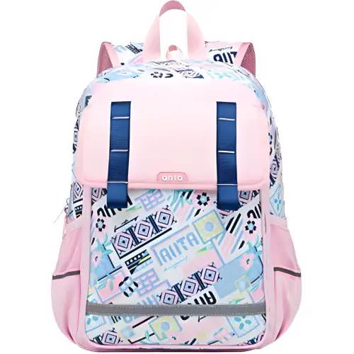 Anta Fabric Backpack Regular Kids' Pink