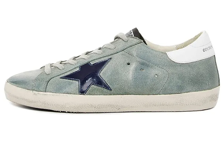 Golden Goose Super Star Stylish Skateboarding Shoes Men's Green