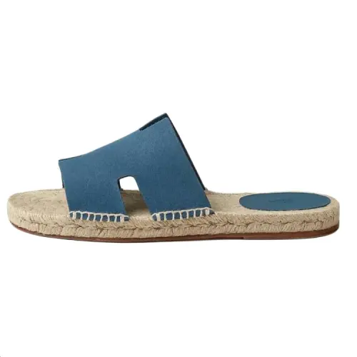 HERMES Antigua Slide Slippers Men's Blue