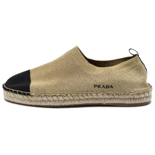 PRADA Men's Casual Shoes Men's Low Top Beige