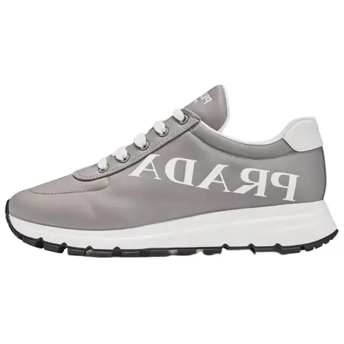 PRADA Low top Casual Shoes Men's Gray