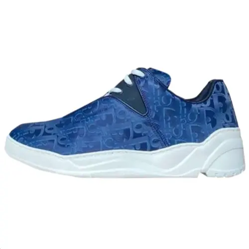 DIOR B17 Low top Casual Shoes Men's Blue
