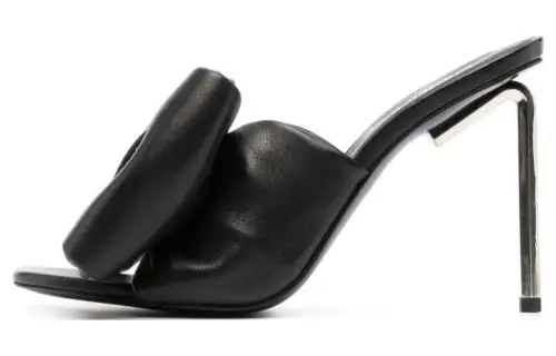 OFF WHITE Slide Slippers Women's Black