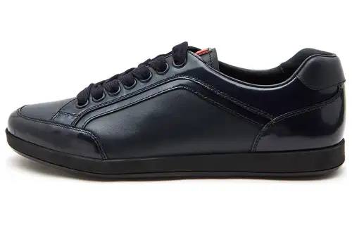 PRADA Low top Skateboard Shoes Men's Blue
