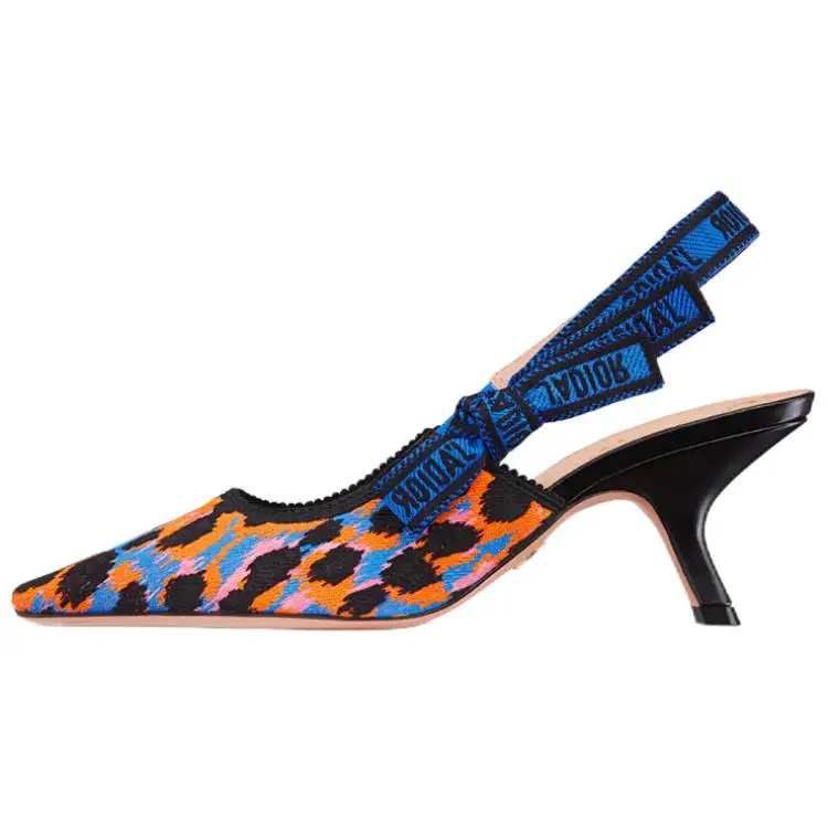 DIOR J'Adior High Heels Women's Blue/Multicolor