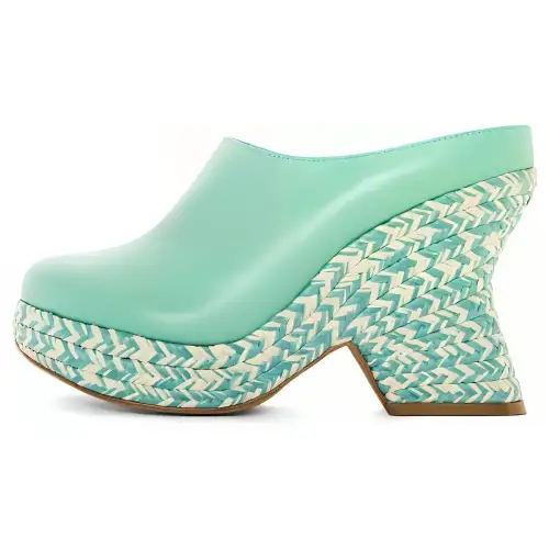 LOEWE Closed Toe Slippers Women's Green