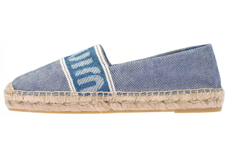 MIU MIU Denim Casual Shoes Women's Blue