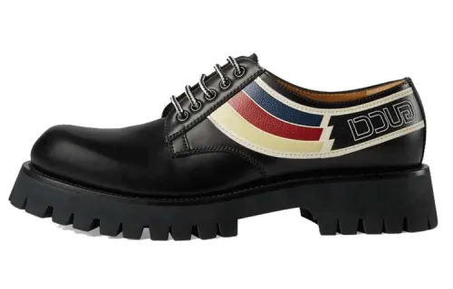 GUCCI Sylvie Casual Shoes Men's Black