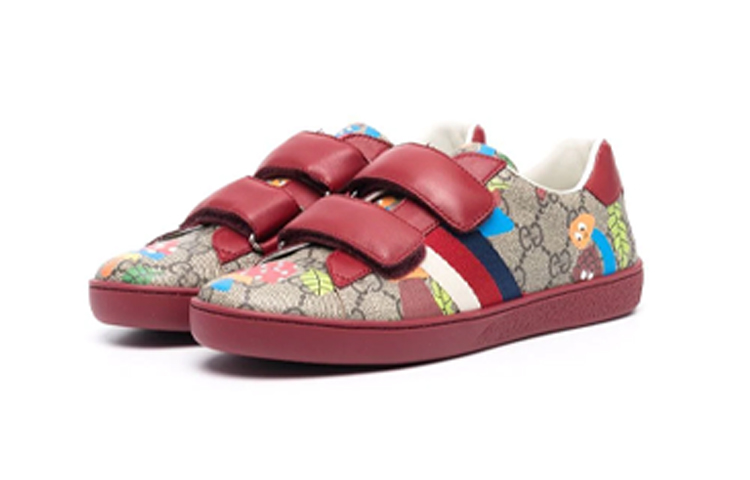 Кеды Gucci (розовые)