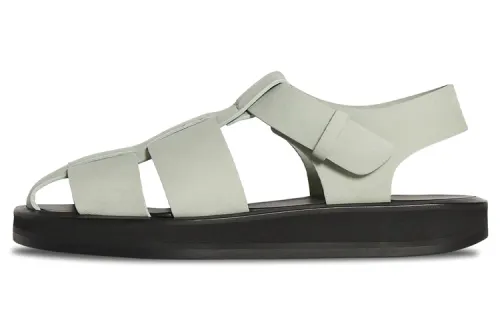 THE ROW Leather Roman Sandals Women's Green