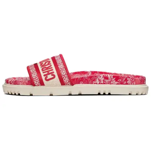 DIOR Dway Slides Red Women's