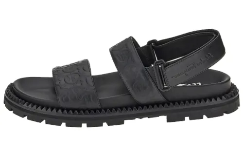FERRAGAMO Stylish Sandal Men's Black