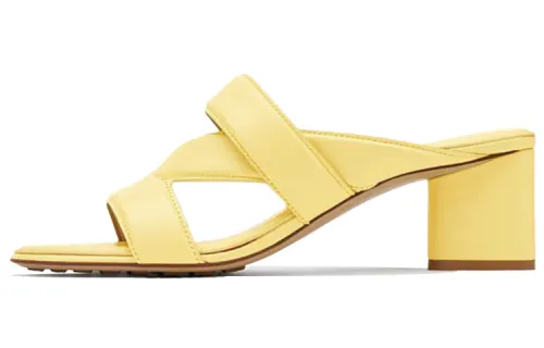 Bottega Veneta Slide Slippers Women's Yellow