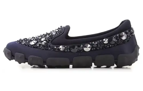 MIU MIU Loafers Women's Dark Blue