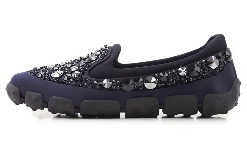 MIU MIU Loafers Women's Dark Blue