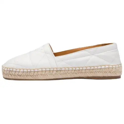 PRADA Round Tip Casual Shoes Women's White