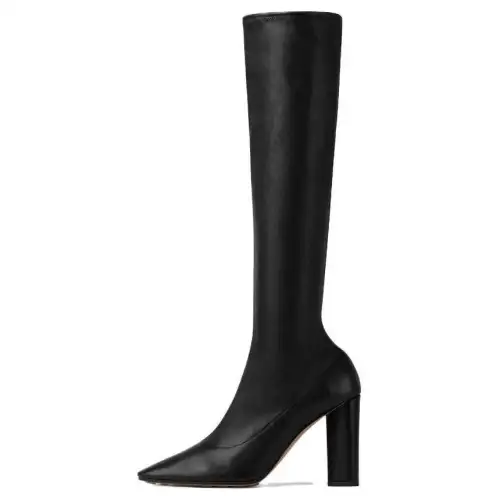 Bottega Veneta Knee high Boots 9cm Women's Black