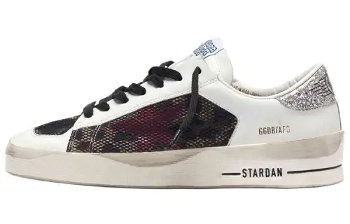 Golden Goose Stardan Skateboard Shoes Women's Low Top White