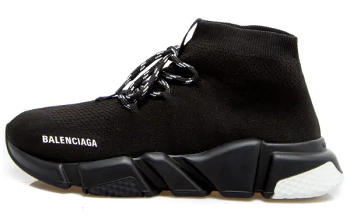 Balenciaga Speed Trainer Lace-Up 'Black White'
