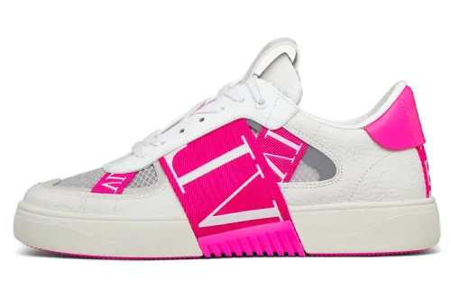 Valentino VL7N Mesh, Leather Low top Skateboard Shoes Women's