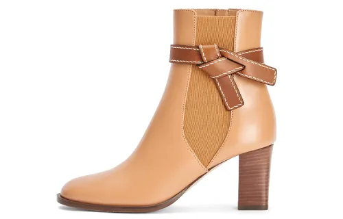 LOEWE Gate Ankle Boots Women's Brown
