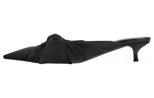 Balenciaga Bow-Embellished Mules Women's