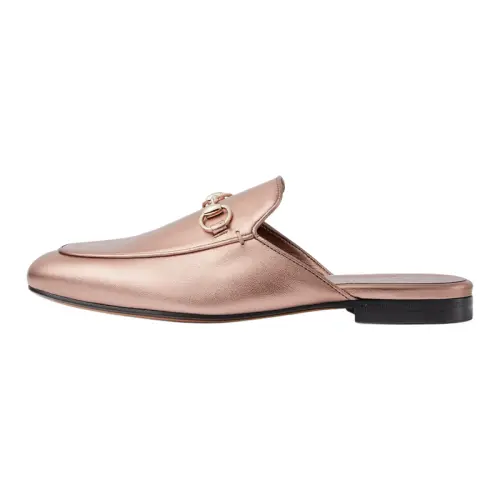 GUCCI Closed Toe Slippers Women's Copper