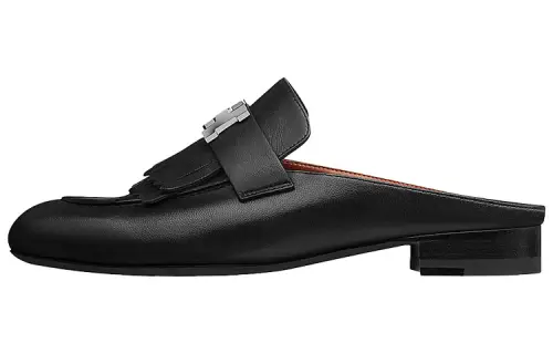 HERMES Rivoli Closed Toe Slippers Women's