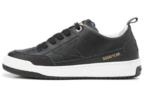 Golden Goose Yeah Leather Low-top Sneakers