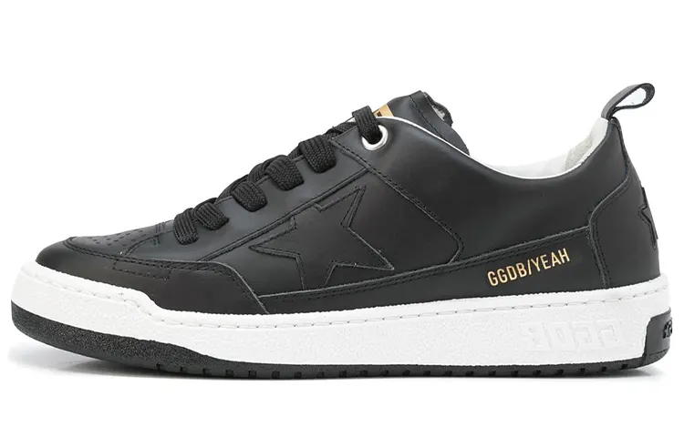 Golden Goose Yeah Leather Low-top Sneakers