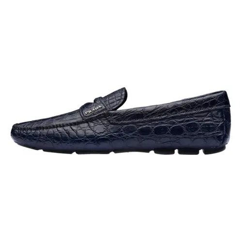 PRADA Men's Casual Shoes Men's Low Top Blue