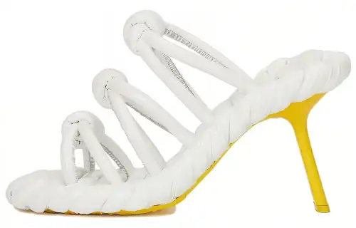 LOEWE Slide Slippers Women's White Yellow