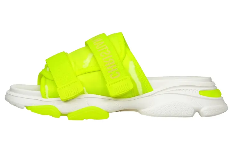 DIOR D Wander EVA Slide Slippers Women's Yellow