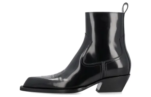 OFF WHITE Western Blade Ankle Boots Women's
