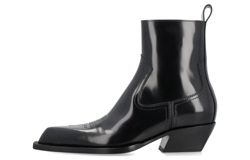 OFF WHITE Western Blade Ankle Boots Women's