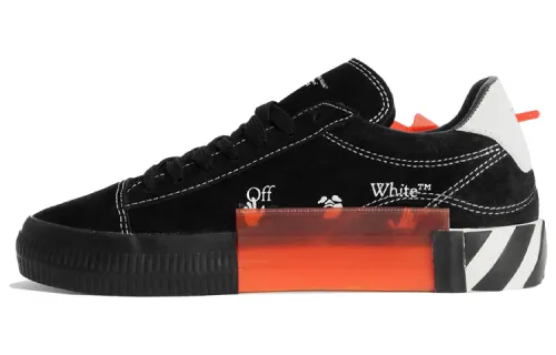 OFF WHITE Low Vulc Black White Women's
