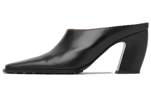 Bottega Veneta Tex Mule Closed Toe Slippers Women's Black